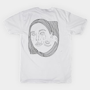 Mittee ArtPiece "Two-Face" T-Shirt